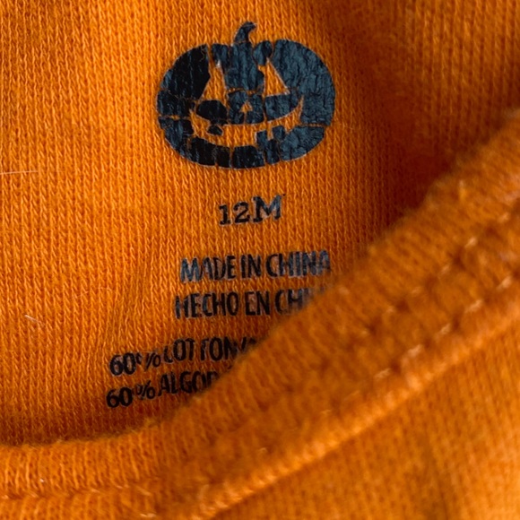 Pumpkin Onesie 12M - Picture 2 of 2